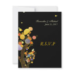 Whimsical Trees Wedding Response Card invitations