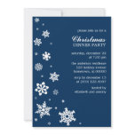 Whimsy Snowflakes Invitations
