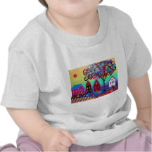 Whimsy Town By Prisarts Tees