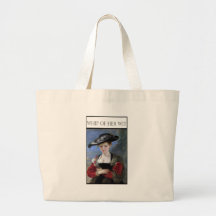 Whip Of Her Wit Canvas Bags