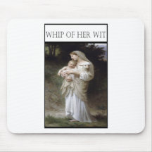 WHIP OF HER WIT -Innocence Mousepad
