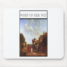 WHIP OF HER WIT- Portsmouth Road Mousepad