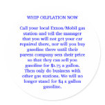 WHIP OILFLATION NOW STICKERS