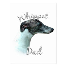 Whippet Dad 2 Post Cards