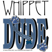 Whippet DUDE Photo Cut Out