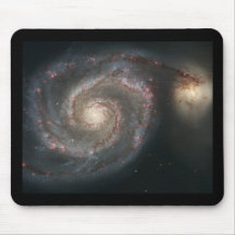 Whirlpool Galaxy (M51) Mouse Pads