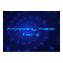 Whirlpool Ocean Depths Customizable Business Card