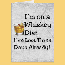Whiskey Diet cards