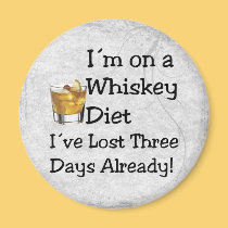 Whiskey Diet magnets