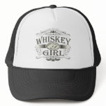 Whiskey Girl Buckle Trucker Hats