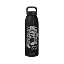 Whiskey Tango Foxtrot - Aviation Humor Drinking Bottles