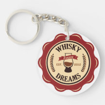 Whisky Dreams Keychain