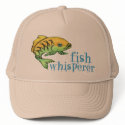 Whisper to the Fish! Fisherman's fishing Hat
