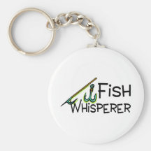 Whisperer de poissons porte-clef