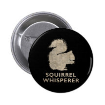 Whisperer vintage d'écureuil pin's
