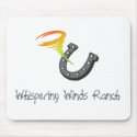 Whispering Winds Ranch mousepads