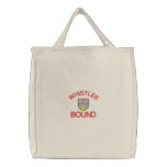 WHISTLER BOUND with British Columbia Badge embroidered bags
