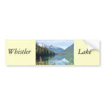 Whistler Lake Bumper Sticker