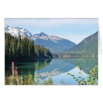 Whistler Lake Greeting Card