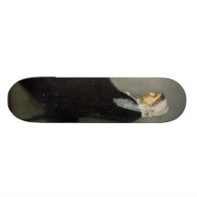 Whistler's Mother by James Abbott McNeill Whistler Skate Board Deck