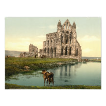 Whitby Abbey II, Whitby, Yorkshire, England Photo Art