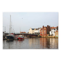 Whitby Harbour Photo Print