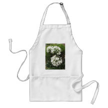White Allium 2 Apron