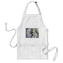 White Allium Flowers 1 Aprons