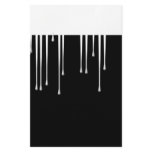 White and Black Stationery Paper