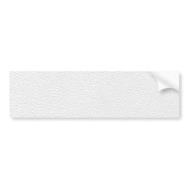 White and Light Grey Printed Pattern Bumper Stickers