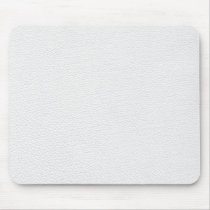White and Light Grey Printed Pattern Mousepad