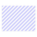 White and Light Purple Stripes. postcards