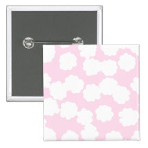 White and Pink Clouds Pattern.