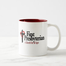 white and red coffee mug