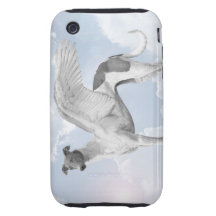 White Angel Tough iPhone 3 Cover