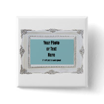 White Antique Porcelain Frame Customizable