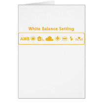 White Balance cards