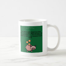 White Bank Humour Coffee Mug (2-Sided)