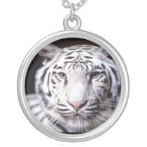 White Bengal Tiger Photography necklaces