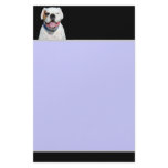 White Boxer Stationary Custom Stationery