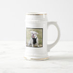 White bulldog coffee mug