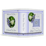 White Butterfly Garden 2 inch Binder
