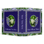 White Butterfly Lavender Garden 1.5 inch Binder