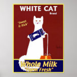 White Cat Brand Whole Milk