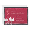 White Cats in Love | Valentine's Party Invitation