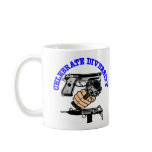White Celebrate Diversity Guns Mug