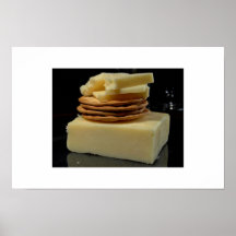 White Cheddar Cheese Print