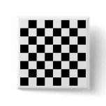 White Chess Board Button