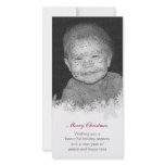 White Christmas Holiday Card Card Personalized Photo Card