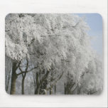 White Christmas mousepads